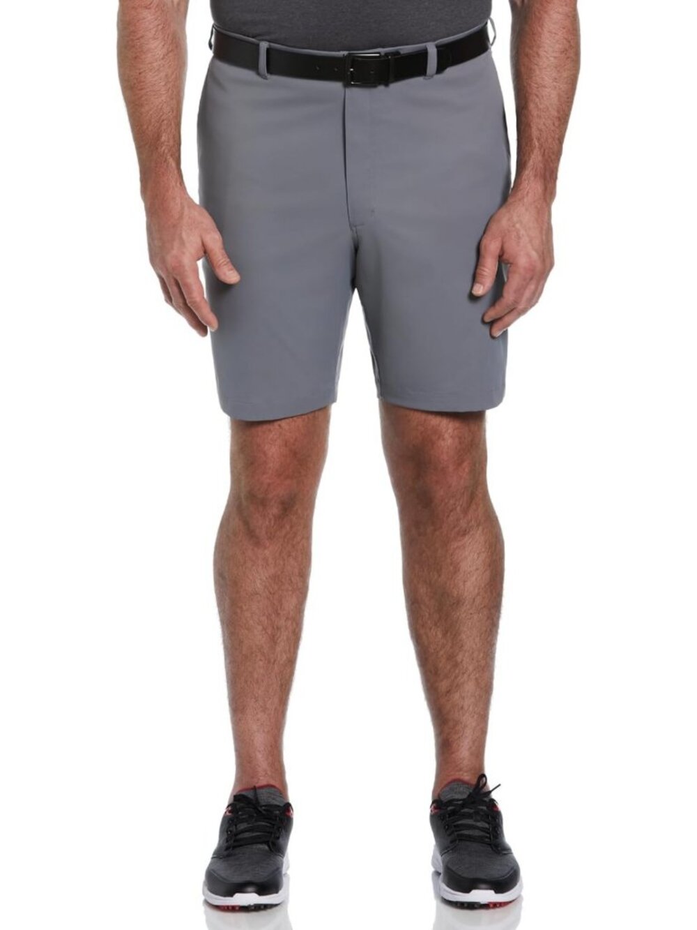 PGA Tour Men's 9" Flat Front Golf Shorts with Active Waistband (Size 30-44 Big